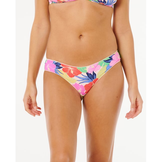 Bas de maillot de bain tanga hipster PARTY WAVE multicolore <span itemprop=
