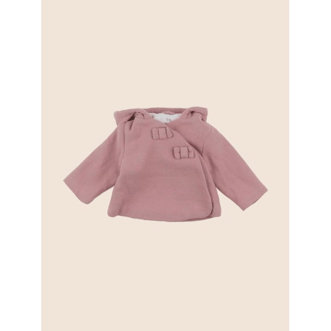 Manteau - Bon état rose <span itemprop=