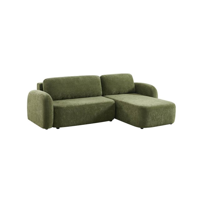 Canapé d'angle réversible convertible 3 places tissu avec coffre NOUMA - SWEEEK