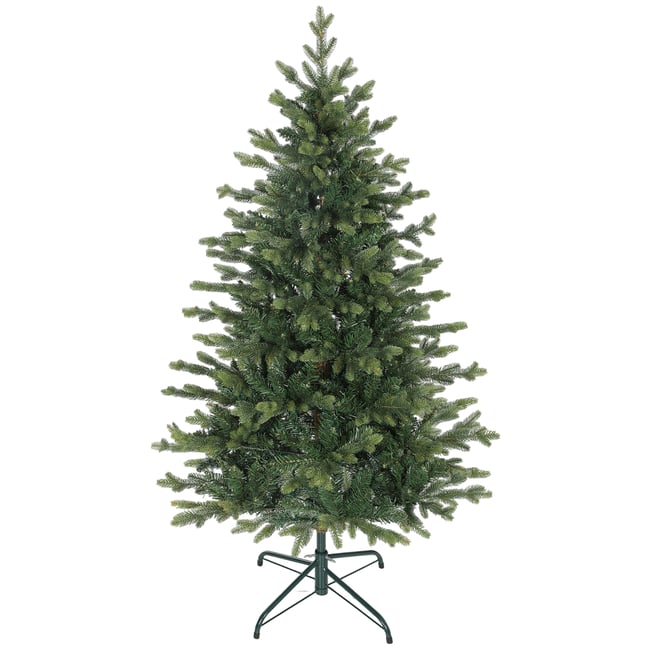 Sapin de Noël Plastique Vert Couleur vert <span itemprop=