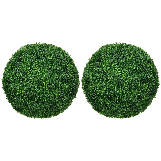 Topiaires artificielles PE Vert Couleur vert <span itemprop=