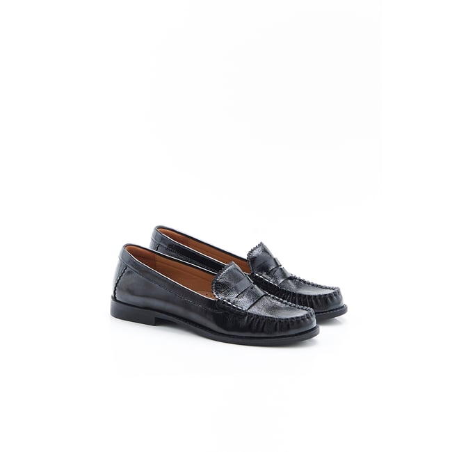 Mocassins vernis effet plissé - DAMART