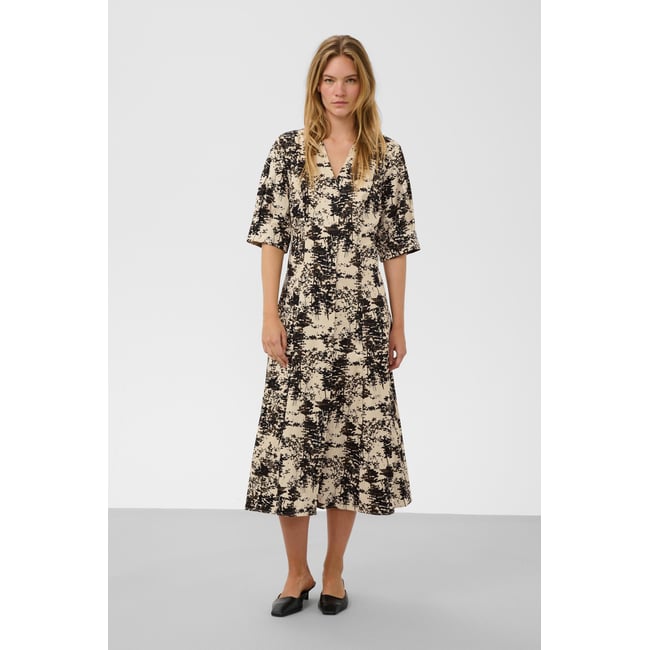 Robe beige oatmeal forest <span itemprop=