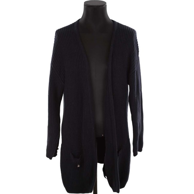 Cardigan en coton - Très Bon État marine <span itemprop=