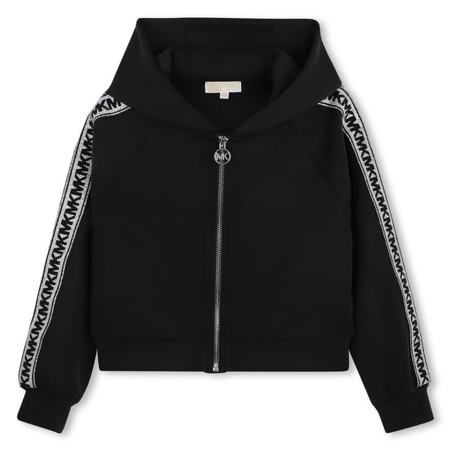 Cardigan à capuche black <span itemprop=