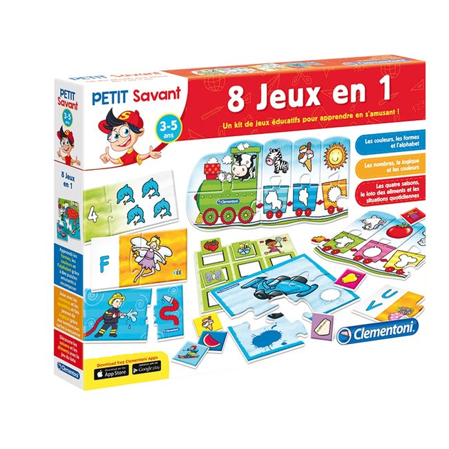 8 jeux en 1 - CLEMENTONI