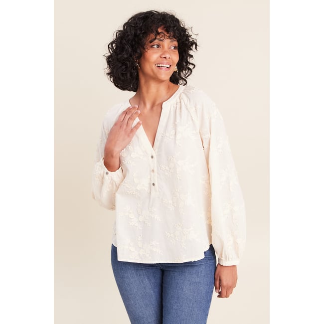 Blouse ample manches longues fluide - BREAL