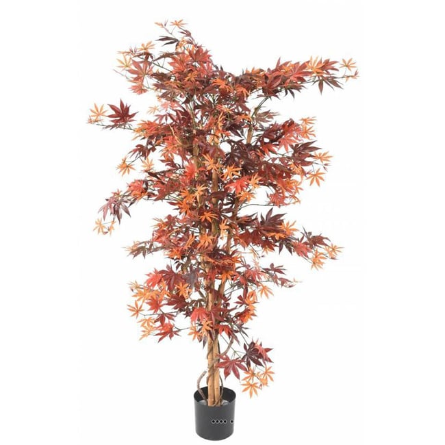 Aralia Arbre Artificiel H 150 cm Automne Couleur automne <span itemprop=