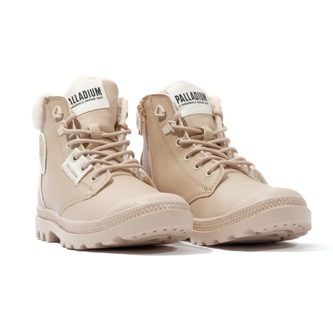 Boots en cuir Pampa Hi Snow Warm - PALLADIUM