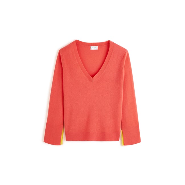 Pull col V en cachemire - RODIER