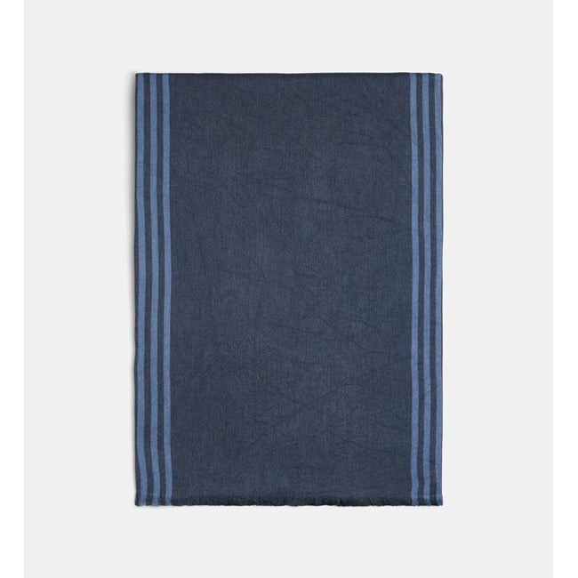 Echarpe benjamin bleu marine <span itemprop=