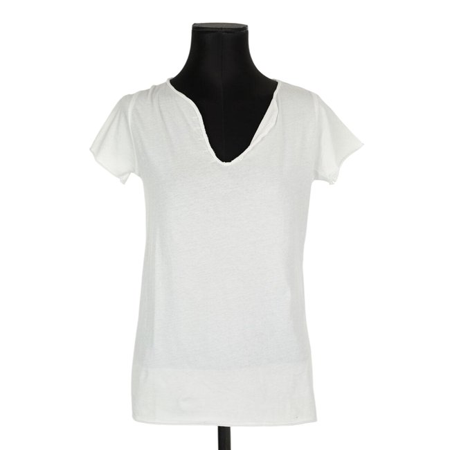 T-shirt en coton - Très Bon État blanc <span itemprop=