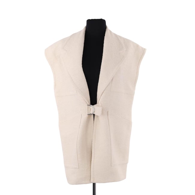 Veste - Très Bon État ecru <span itemprop=