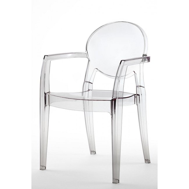 Chaise glossy design avec accoudoirs - IGLOO - SCAB DESIGN
