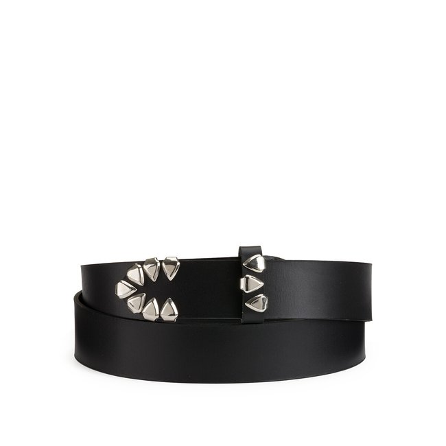 Leather Tie Belt, black, LA REDOUTE COLLECTIONS