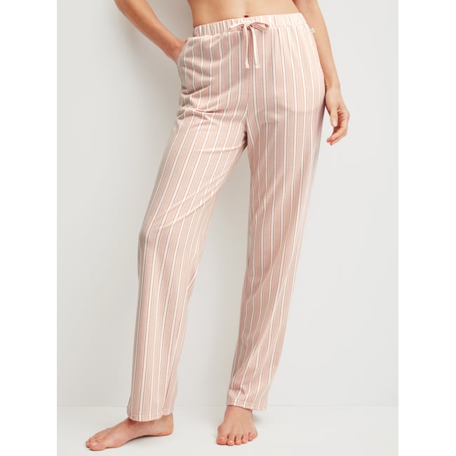 Pantalon de pyjama avec poches latérales Coton FAVOURITES ARTS timeless taupe <span itemprop=