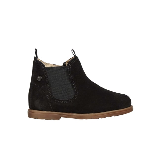 Bottine En Daim Winter Wood noir <span itemprop=