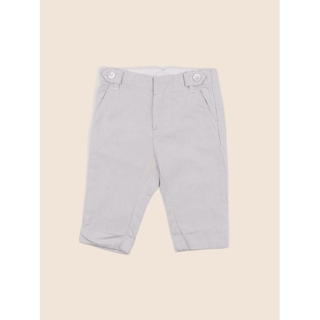 Pantalon - Très bon état gris <span itemprop=