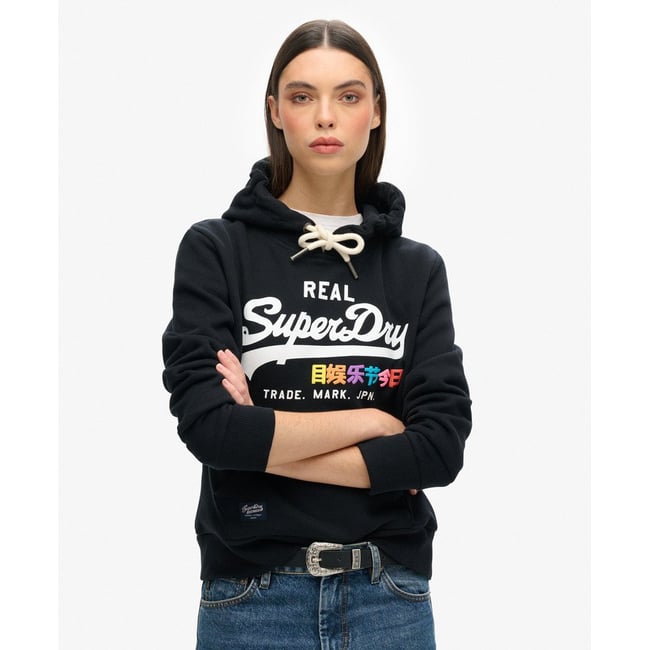 Sweat à capuche Vintage Logo Pop - SUPERDRY