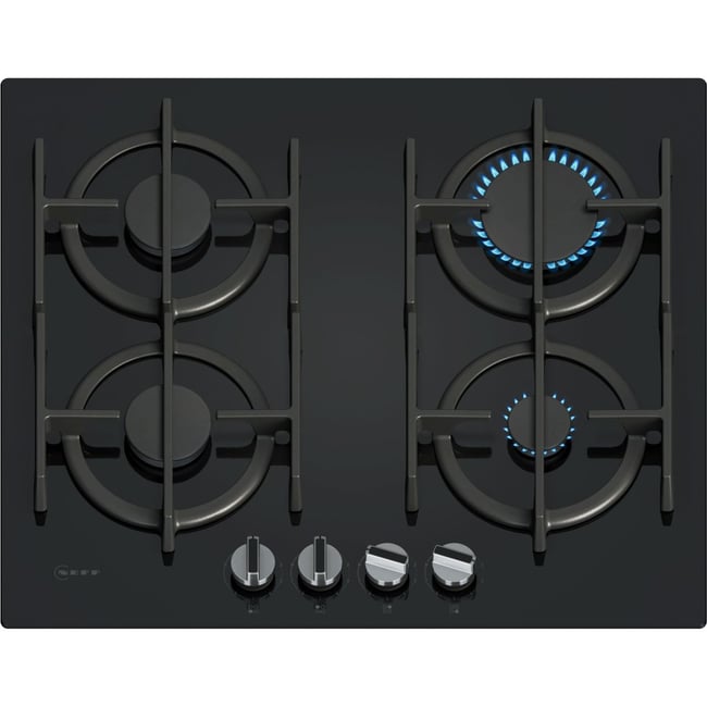 Plaque gaz T26PIP4S0 noir <span itemprop=
