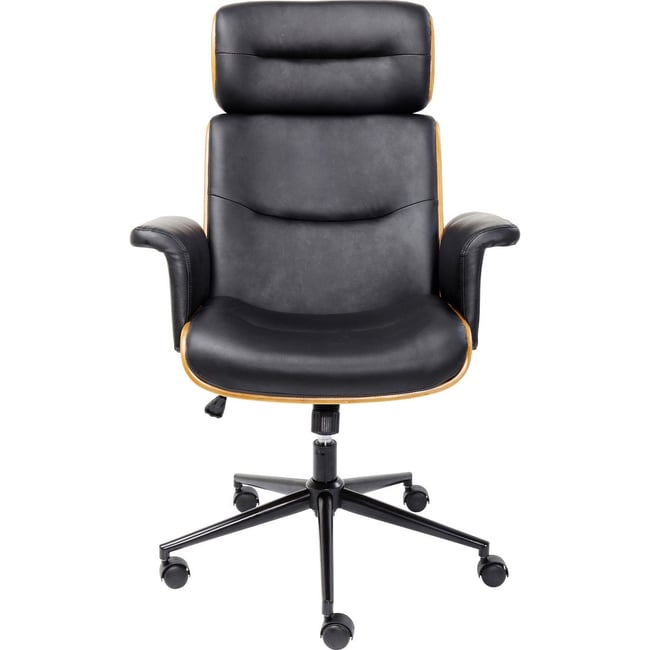 Chaise de bureau pivotante, CHECK OUT Couleur noir <span itemprop=
