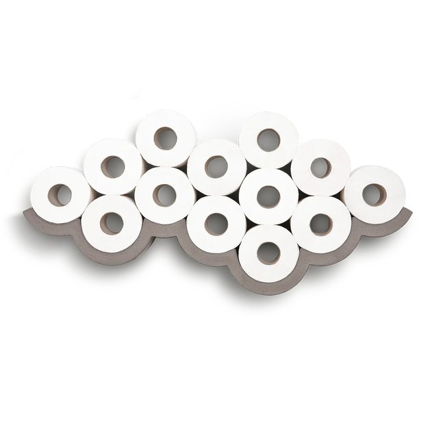Support papier toilette L CLOUD Couleur gris béton <span itemprop=