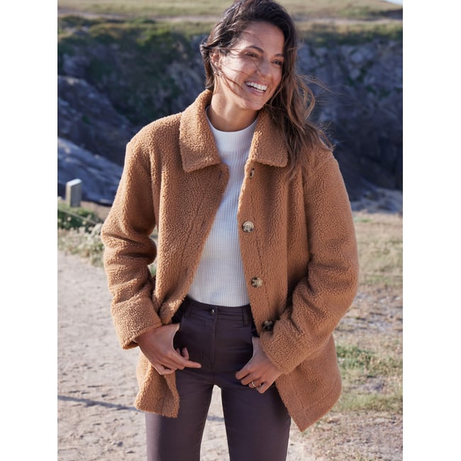 Veste en maille moutonnée - DAXON