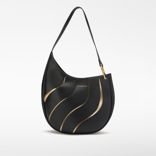 Sac Luna avec fermeture à glissière noir/écru <span itemprop=