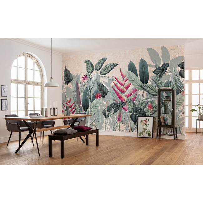 Papel de parede Soft Jungle, INTERELIFE multicolor <span itemprop=