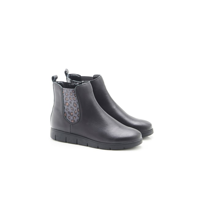 Boots chelsea Amortyl noir <span itemprop=