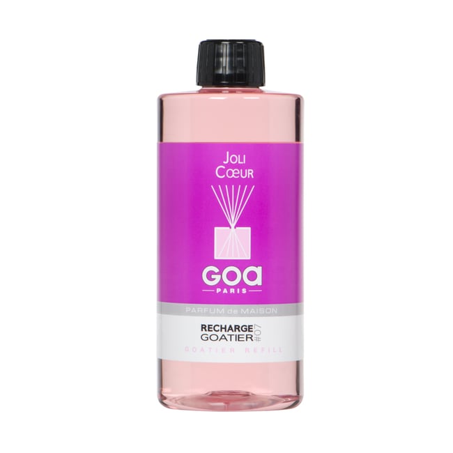 Parfum d'intérieur - Recharge goatier joli coeur 500 ml Couleur v019845 <span itemprop=