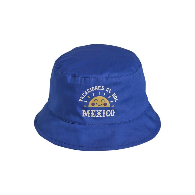 Bob réversible Mexico bleu roi <span itemprop=