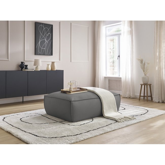 Pouf cuir végan, BOHEME - BOBOCHIC