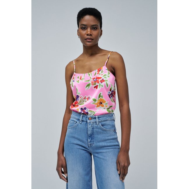 TOP AVEC MOTIF FLORAL - SALSA JEANS