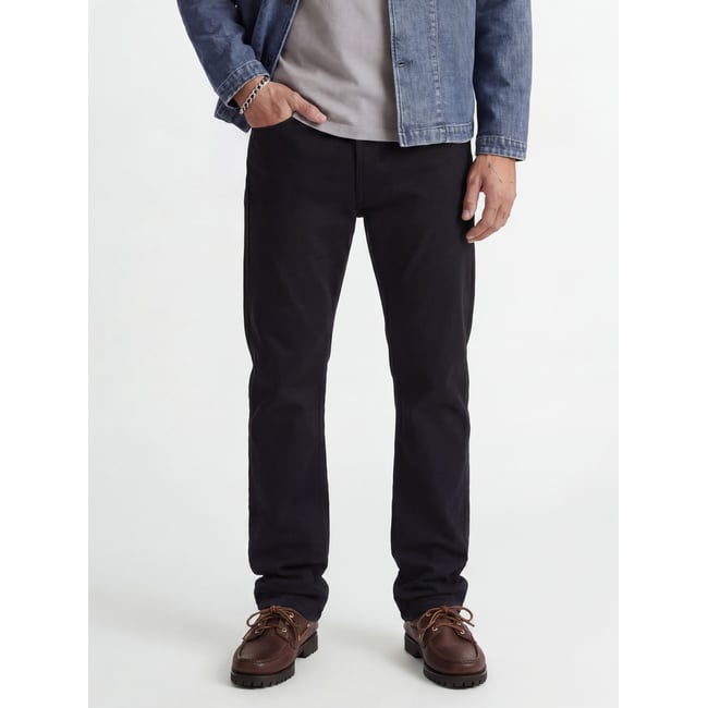 Coupe Regular black denim <span itemprop=