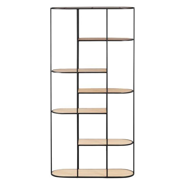 Bibliothèque chêne Couleur naturel <span itemprop=