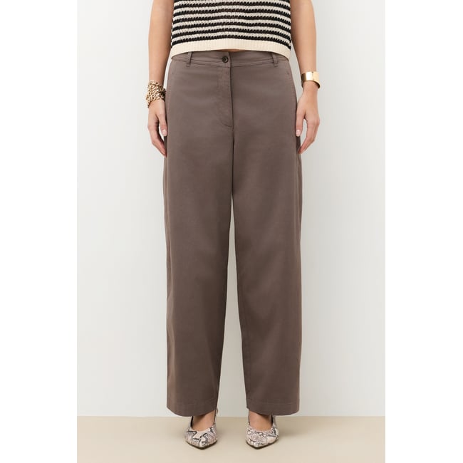 Pantalon PARAGON marron <span itemprop=