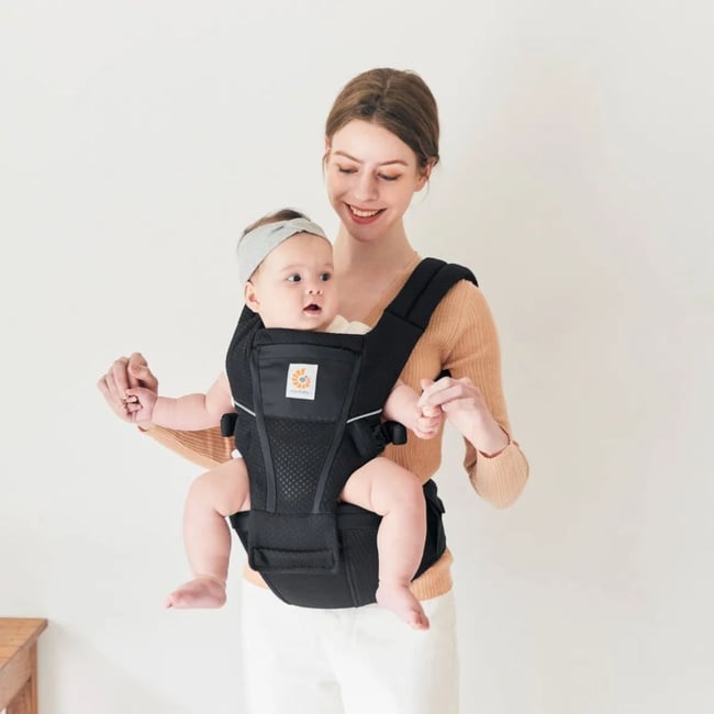 Porte bébé Alta Hip Seat Black onyx - ERGOBABY