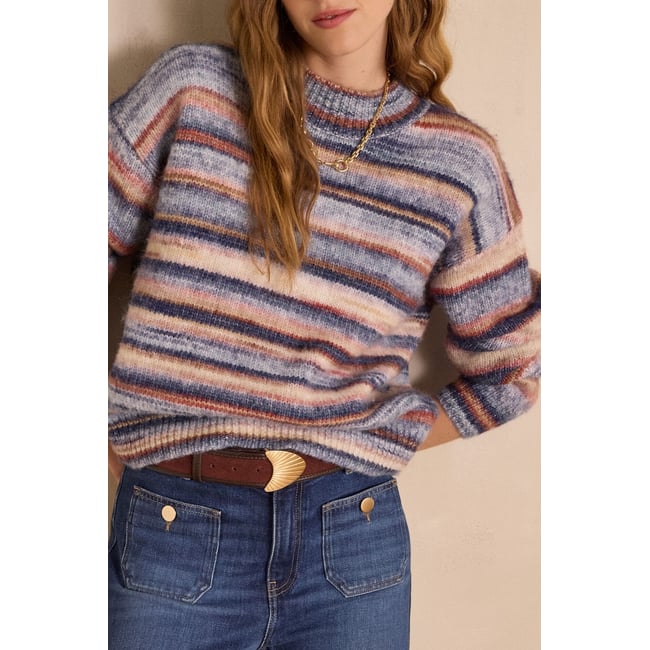 Pull STANISLAS bleu <span itemprop=