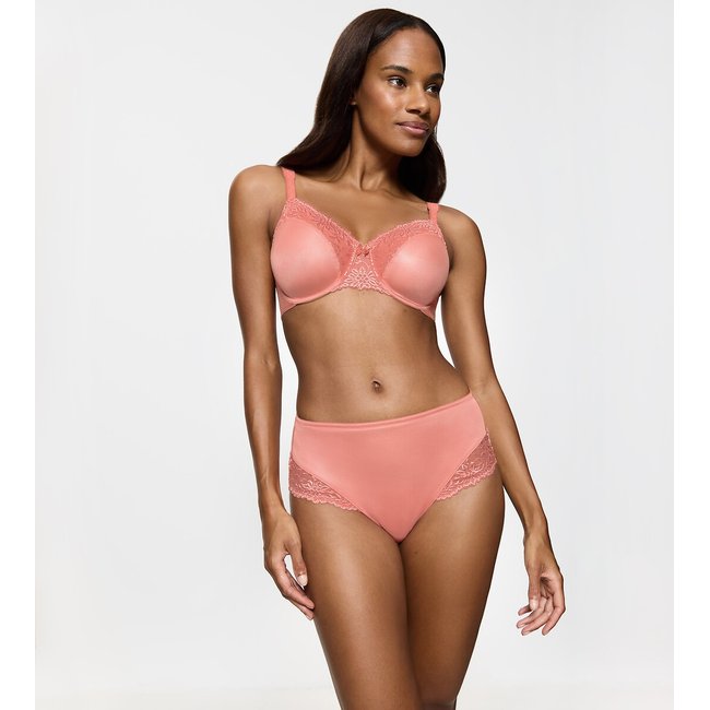 Culotte taille haute Ladyform Soft corail <span itemprop=
