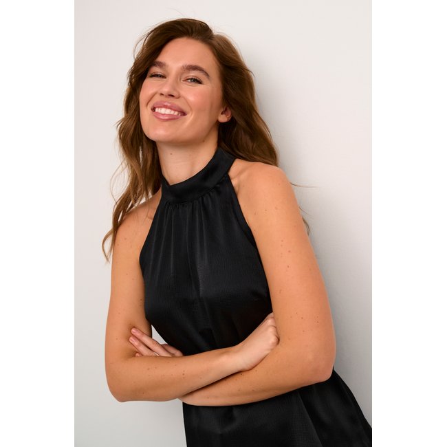Blouse sans manches KAlotte noir black deep <span itemprop=