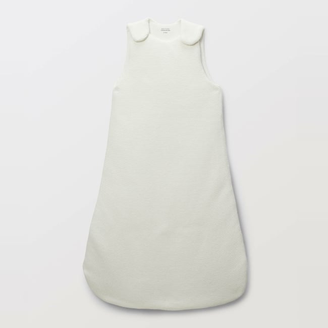 Gigoteuse en tricot TOG 3,5 en coton ecru <span itemprop=