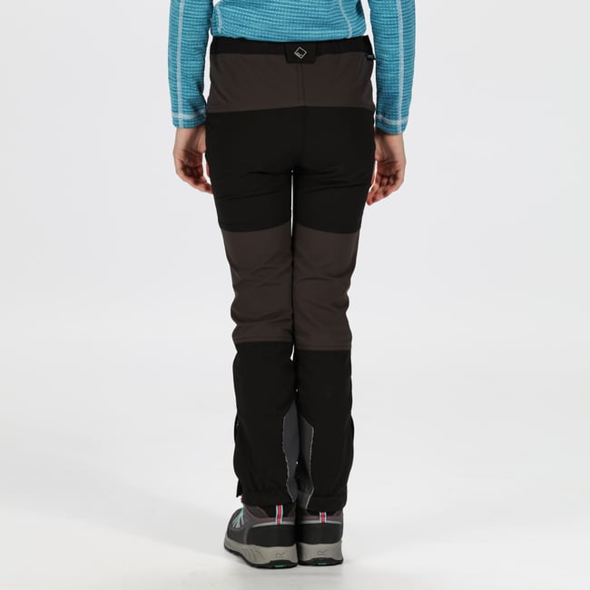Pantalon de randonnée TECH MOUNTAIN noir / gris cendre <span itemprop=