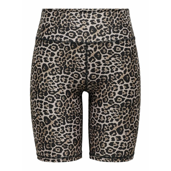 Short cycliste de sport Jam imprimé léopard léopard <span itemprop=