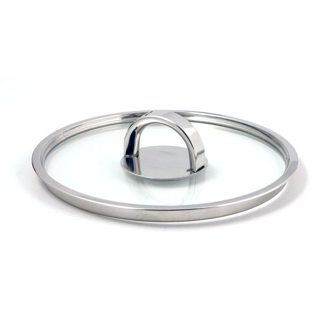 Couvercle en verre 14 cm  -ATLANTICO transparent <span itemprop=