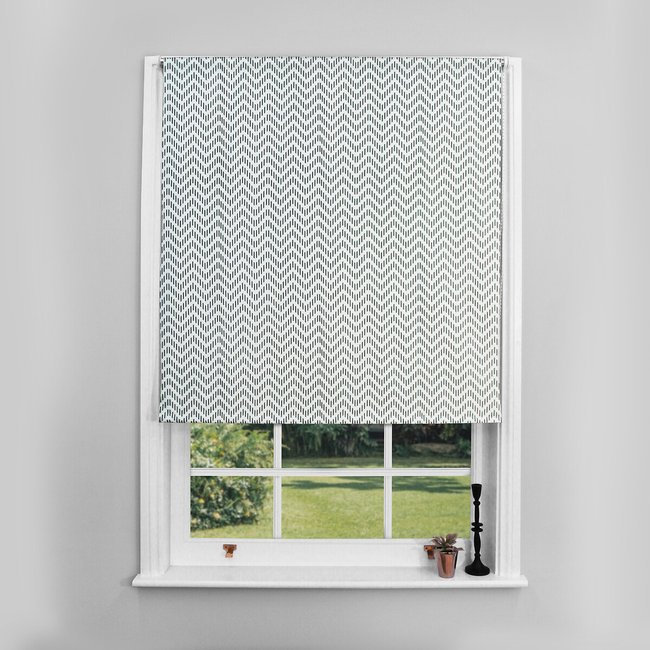 150x140cm Chevron Dash Blackout Blind, black, SO'HOME