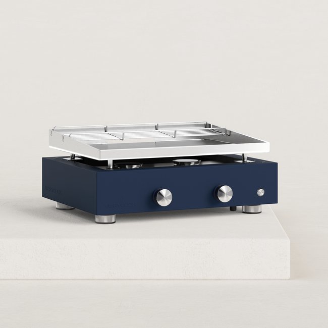 Plancha gaz inox 2 feux, SIMPLICITY - VERYCOOK