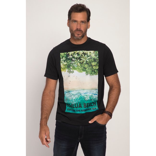 T-SHIRT HOMME REACTION Kenneth Cole Manches Courtes Noir Taille L EUR 19,66 - FR