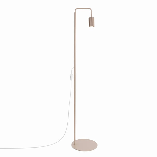 Lampadaire Aluminium Taupe GU10 1 KARBON Couleur taupe <span itemprop=