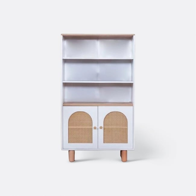 Полка для книг, Bohem / Богем дерево/белый SO'HOME